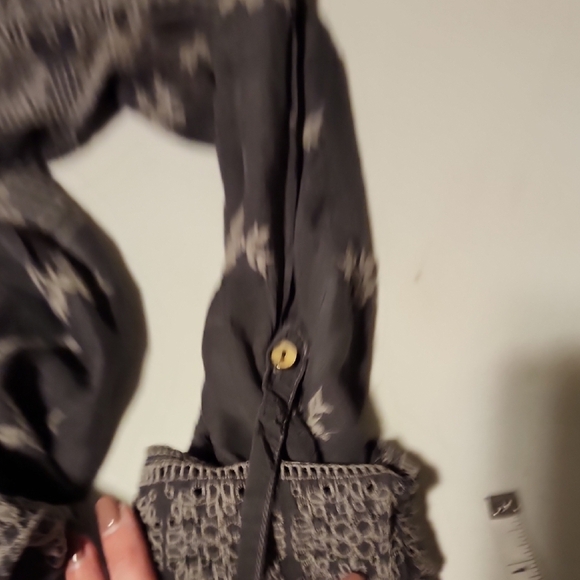 Johnny Was Gray Embroidered Tunic Dress - Picture 8 of 10